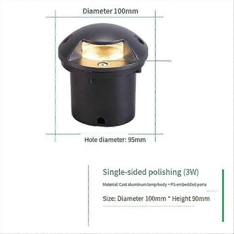 Compatible avec les luminaires encastrés extérieurs et les éclairages paysagers au sol (24 V CC). (1/5)