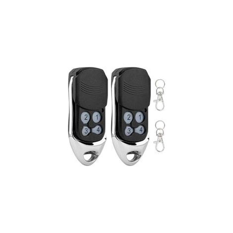 Telecomando compatibile con i trasmettitori Normstahl Crawford EA433 2KS, EA433 4KS, RCU433-2, REC433-4, T433-4, EA433 2KM (2 pezzi) - Crezuo (1/4)