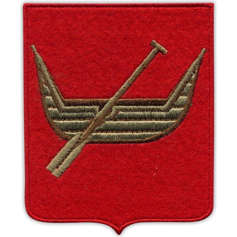 Parche con el escudo de armas de la ciudad de Lodz - Reverso magnético - Parche/Insignia/Emblema bordado