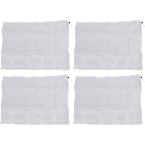 4 pièces couverture de protection filet barrière cordon conception jardin oiseau maille 1.2x1.4m (1/5)