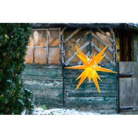Novaliv Dekostern LED - Weihnachtsstern, Dekostern, Adventsstern - 18 Zack Dekostern (1/5)