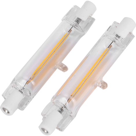 2 R7S COB 5W 78mm LED-Lampen, doppelseitiger LED-Strahler, 230V Warmweiß 3000K, Zubehör-Lichtquelle (1/5)