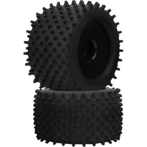 Pneu caoutchouc 155mm avec moyeu 82mm pour camion monstre 1/8 et voiture de course RC (1/5)