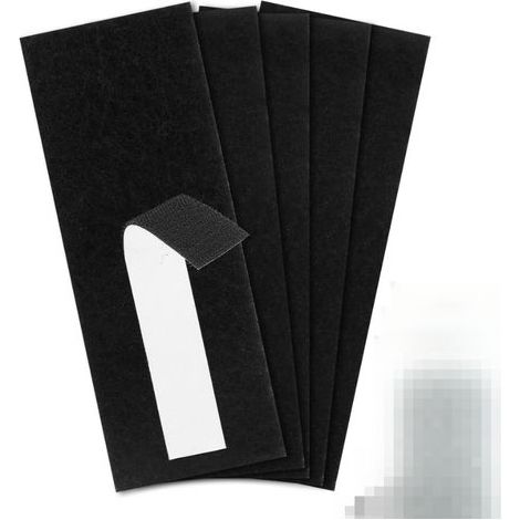 10-piece ceiling fan filter, suitable for ceiling fans, universal air filter, filter cotton, air conditioner deflector, fan blade dust adsorption, sponge purifier, style 2 (1/5)