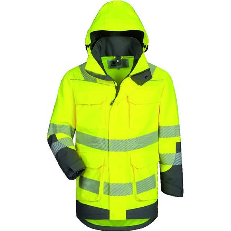 Warnschutzparka ARWID Gr.XXL gelb/grau ELYSEE (1/5)