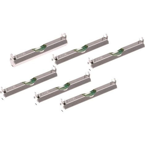 Stanley 80mm Aluminium Line Level STA042287 Bricklaying Tool 0-42-287 x6