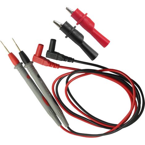 Multimetro multifunzione - sonde extra sottili - placcato oro - cavo per multimetro 1000V 10A - accessori per strumenti digitali industriali (1/2)
