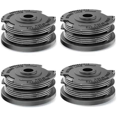 4 Stück Fadenspulen für Bosch Rasentrimmer, Ersatz-Nylonfadenspule für Bosch Rasentrimmer F016800351 ART 24, 27, 30 und ART 30-36 LI (6,1 m x Ø1,65 mm) (1/5)