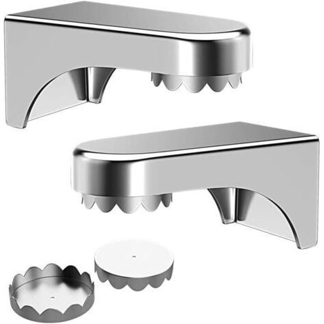 Set of 2 Pieces (Silver) Wall-mounted Magnetic Soap Holder for Bathroom, Magnetic without Drilling, for Mirrors, Tiles, Glass and Other Smooth Surfaces (1/5)