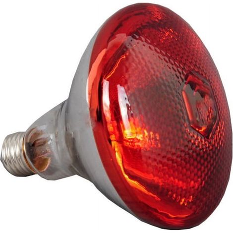 Ampoule Chauffante Infrarouge - 250 W - Verre De Quartz Épais - Résistante À L Eau Et Aux Explosions - Pour Élevage De Porcelets Poulets Et Canards - 1 Pièce (1/5)