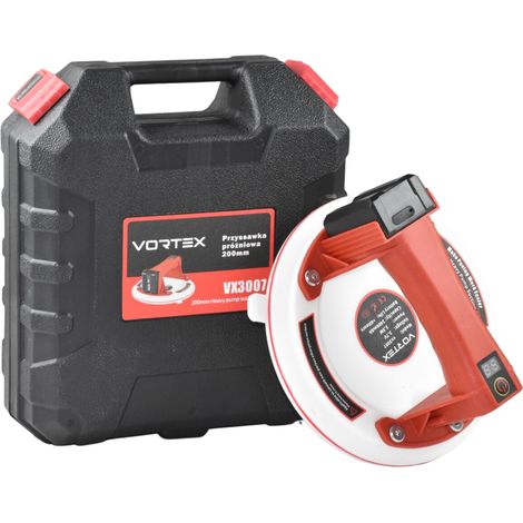 Ventouse électrique 200 mm (silicone blanc) VORTEX