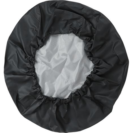 15-Zoll-Reifenschutzhülle aus PVC-Leder, wasserdicht, abriebfest, schwarze Reserveradabdeckung für die meisten Autos (1/5)