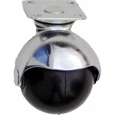 Lenkrolle mit Platte, Durchmesser 40 mm Cime