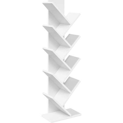 Scaffale per Libri a Forma di Albero 6 Ripiani 30 x 18 x 100 cm vidaXL (1/5)
