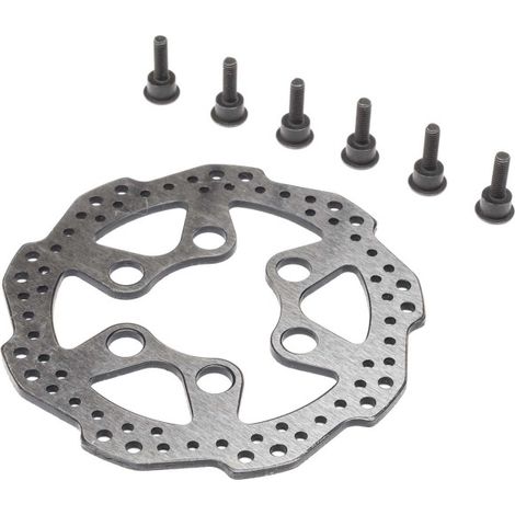 Steel Front Brake Rotor with Screws: Promoto-MX-SM