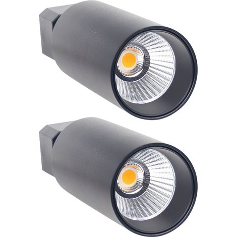 Confezione da 2 proiettori LED da binario Klynder Supra 30 W, 260
