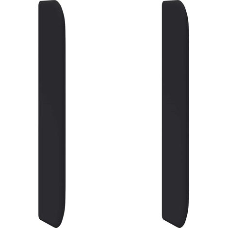 Maison Exclusive - Kopfteil Ohr Schwarz 80 x 16 x 4 cm PVC