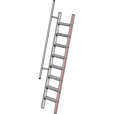 Corrimano di 1.25m per scala semplice - 51400