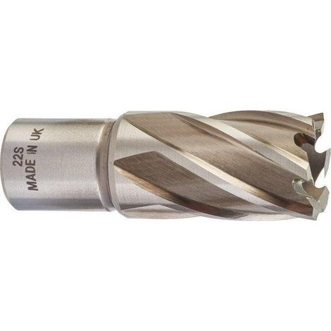 Milwaukee HSS-Fräser 22 mm mit Weldon-Schaft 19 mm