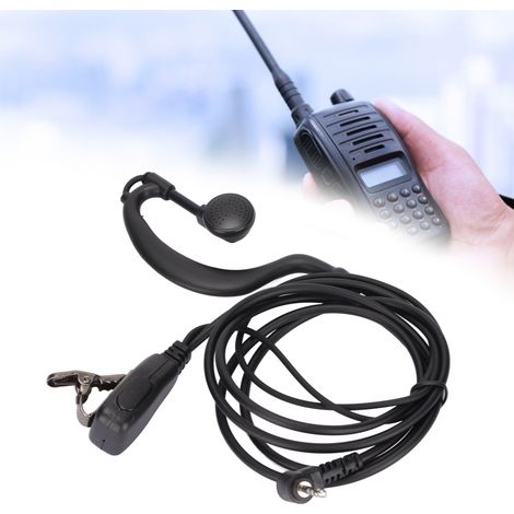 Écouteur filaire 2,5 mm avec micro pour talkie-walkie Motorola TLKR T80 T60 T5 T7 T3 T4 (1/5)