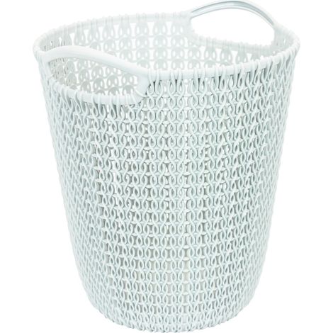 CURVER - Cesta Multiusos Knit Redonda XS 3L. - Color Marrón Topo