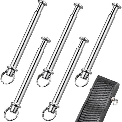 5ensembles Kit de Réparation pour éventail Pliant Rivets et écrous Acier Inoxydable Accessoires Pratiques pour Remplacement Axe éventail à Main Installation Facile (1/5)