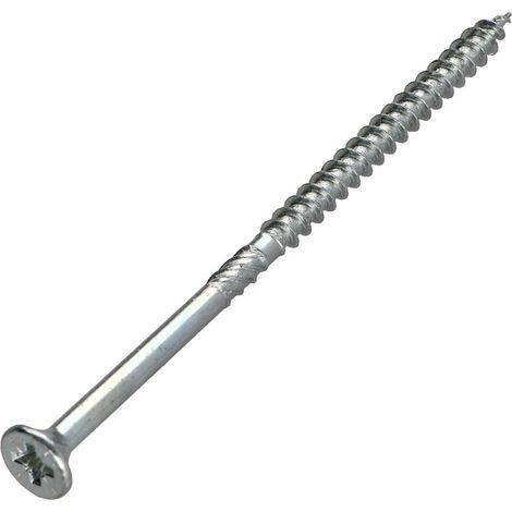 VBA3 Tête fraisée Pozi 5X100 Filetage partiel Acier zingué-30 pièces (1/5)