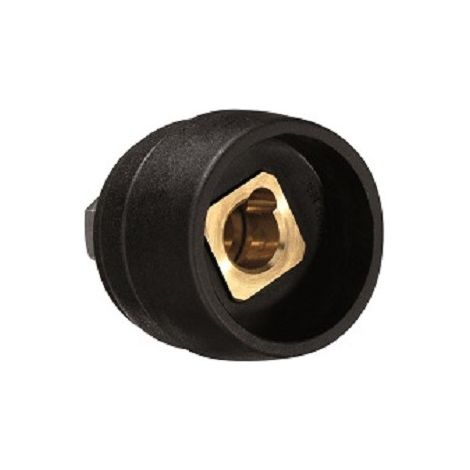 Embase femelle pour connecteur de soudage broche de 9mm 16 à 25mm² ABICOR BINZEL 511FR304 (1/2)