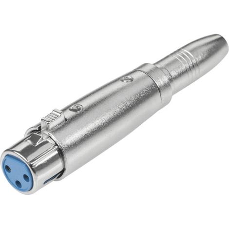 Adaptateur de transition XLR 3 broches / prise jack mono 6,3 mm