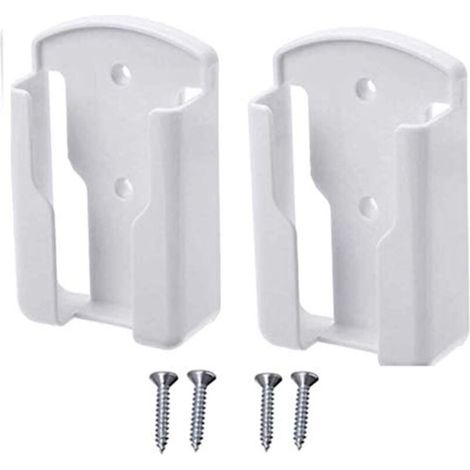 Set of 2 wall mounts for TV and air conditioning remote control