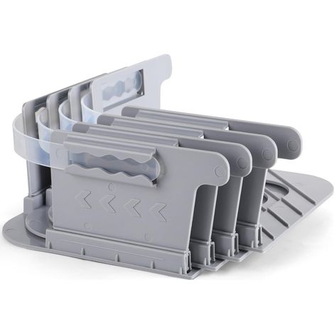 4 Pièces Fixe-draps d'angle, Système de verrouillage anti-glissement, Clips robustes, Pour matelas simple double king (1/5)