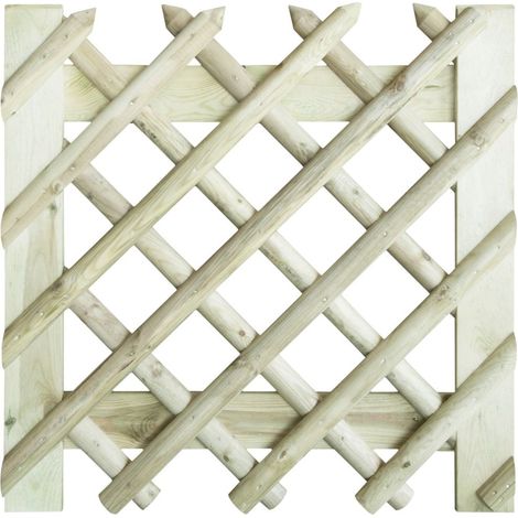 Scherenzauntor 100 x 100 cm, kesseldruckimprägniert Holzzäune