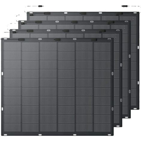 Anker Solix 4xFS20, flexible Solarpanels 4x225 W für E1600 AC/PRO (0% MwSt)