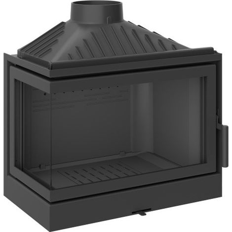 INSERT CHEMINÉE KFD ECO MAX 7 L-R basic - Côté: Gauche - Volet (insert cheminée): Sans - Support (insert cheminée): Sans - Entrée d'air direct (Insert cheminée): Sans