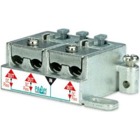 Fracarro partitore a morsetto pa2m part 2out 5-2400 morsetto serie pam 287456
