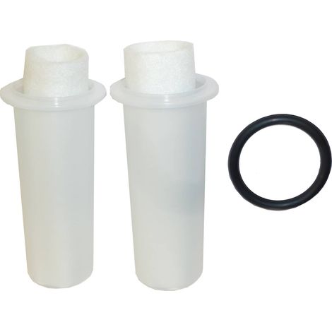 Cartouche filtrante de rechange Grünbeck 103007 taille 80 µm. 2000 avec cloche de protection, pack de 2 (1/3)