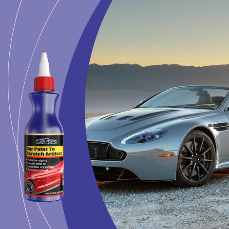Car paint care scratch repair agent, car paint scratch maintenance and protection, scratch restoration and polishing -- 100ml (1/5)