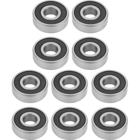 10 Stück 6201-RS Wälzlagerstahl Rillenkugellager 12 mm (1/5)