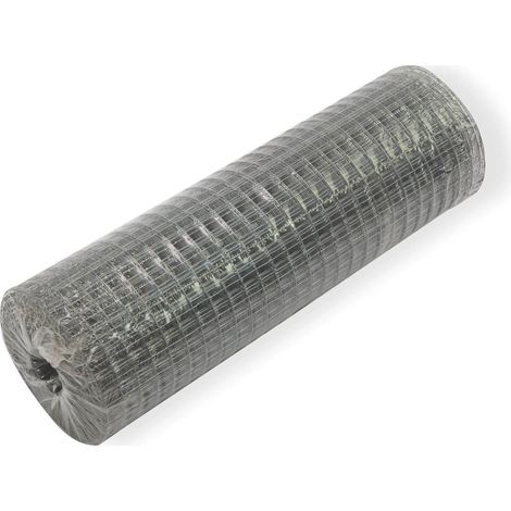 Drahtgitter Volierendraht 13mm 4eck 0.5x10 m verzinkt d=1.0 mm Drahtzaun