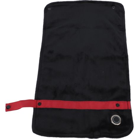 Couverture Chauffante USB avec Réglage de Température, Plaid Électrique Multifonction Chaud et Confortable pour Genoux, Maison Bureau Noir (1/5)