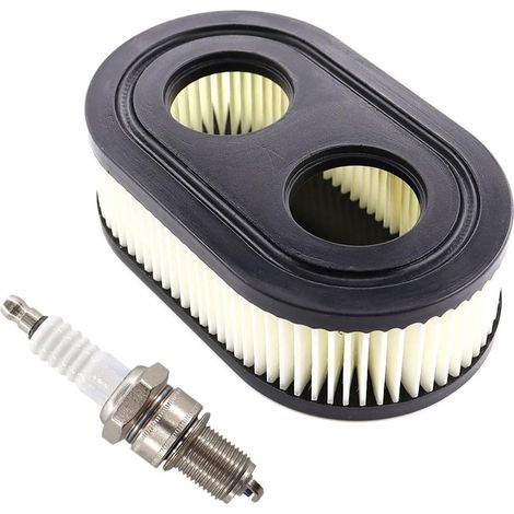 Luftfilter mit Zündkerze für Viking MB 448.1 T, MB 448 T, Stihl RM448, RM443, RM253 Rasenmäher-Ersatzteile 550E, 550EX, 675 Eco-Plus, 575EX Serie