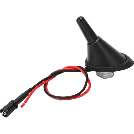 Raku 2 kurze Autodachantenne mit Verstärker, kompaktes Universal-Set, modernes Design für Fahrzeuge. (1/5)