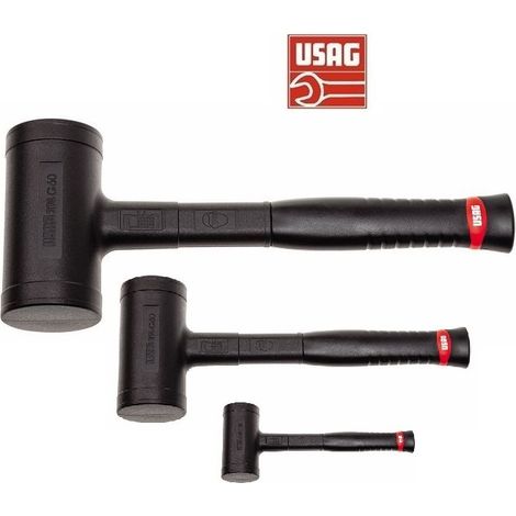 Usag Mazzuola antirimbalzo 374 G martello monoblocco - 50 mm (1/3)