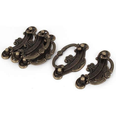 5 pièces. Bronze Ton Schrank Türschublade Zinklegierung Legierung Antike Stil Ziehgriff de (1/4)