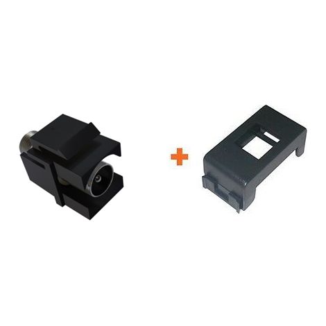 Keystone presa TV diretta IEC maschio compatibile Gewiss System