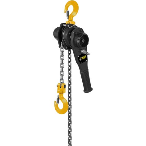 Palan à chaîne et levier, charge maximum 1,5T (1/3)
