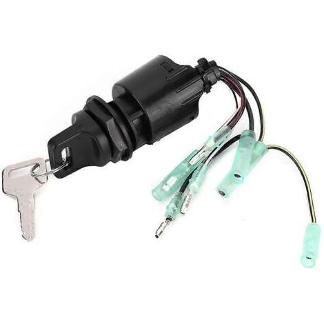 Interruptor de encendido con llave compatible con motor fueraborda Honda 35100-ZV5-013 (1/3)