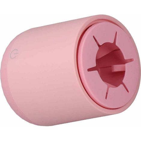 Elektrischer Flaschenmischer mit 3 Geschwindigkeitsstufen, verhindert Blähungen, USB-Ladefunktion, automatischer Babyflaschenmischer, rosa. (1/5)