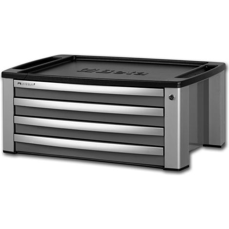 CASSETTIERA CON 4 CASSETTI GRIGIO ART. C39T G (1/4)