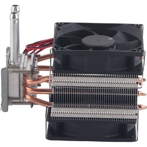12V Thermoelectric Peltier Refrigeration DIY Water Cooling System Cooler Device with Fan